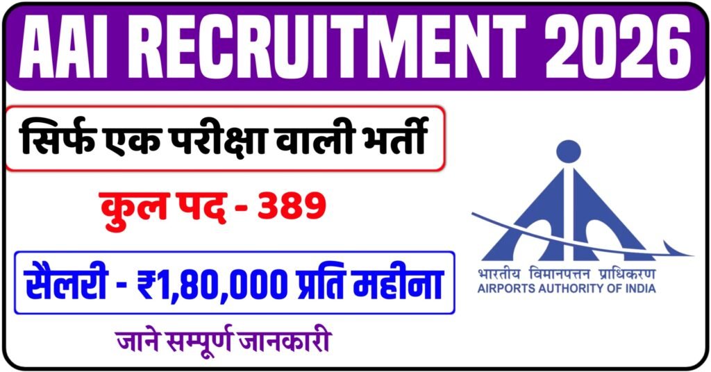 AAI Recruitment 2026