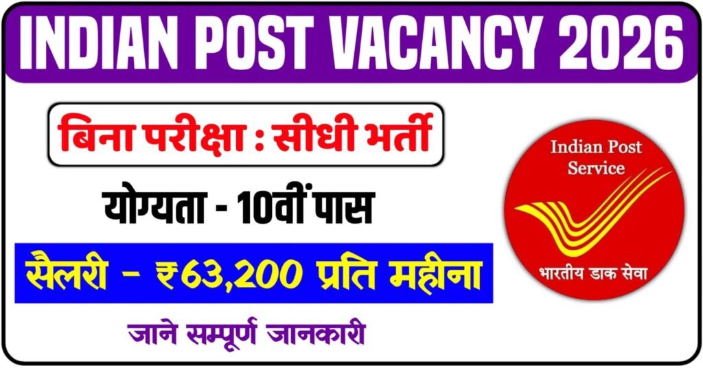 Indian Post Vacancy 2026